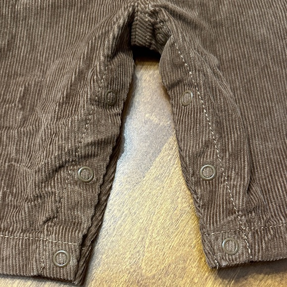 Carter's Overalls Corderoy Brown Embroidered Moose Baby 6 M - Picture 3 of 12